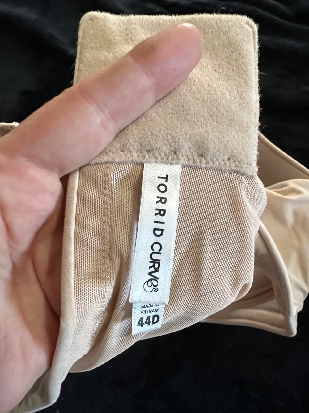 Torrid Curve Wire-Free Push-Up Smooth Bra 44D - Picture 7 of 7